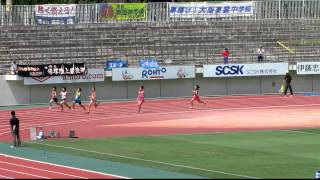 20120806_中学陸上・近畿総体_共通女子200m準決勝2組