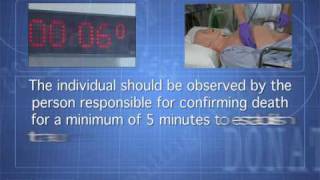 Verifying Death - A clinical skill