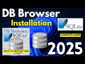 How to install DB Browser for SQLite on Windows 10/11 [ 2025 ] Create Database, Table in SQL