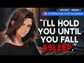 [F4F] Affectionate Girlfriend Cuddles You to Sleep [insomnia comfort] [anxiety] [rain] [sleep aid]