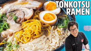 Delicious And Hearty Tonkotsu Ramen Recipe!