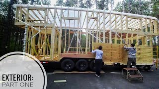 Tiny House Build in 10 Minutes