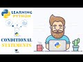 Conditional Statements in Python (IF, ELIF, ELSE) - Definition - Python Tutorial for Beginners