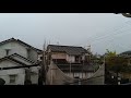 台風２１号　　ライブカメラ映像２０１７年１０月２２日