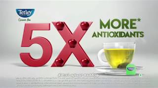 Tetley Green Tea - 5X More Anti-Oxidants Than An Apple (Tamil)