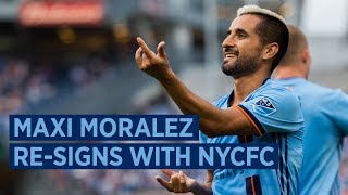 Maxi Moralez Re-Signs With NYCFC