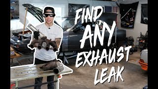 Find ANY exhaust leak in under 5 minutes!!