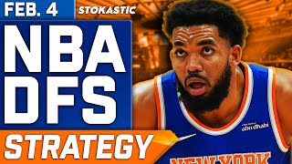 NBA DFS Strategy Tuesday 2/4/25 | DraftKings \u0026 FanDuel NBA Lineup Picks