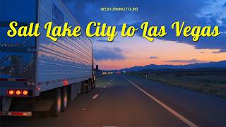 Salt Lake City to Las Vegas Complete Road Trip 4K HDR