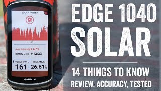 Garmin Edge 1040 Solar In-Depth Review: 14 New Features To Know!