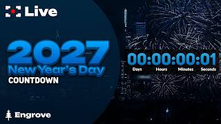 [LIVE] 2027 New Year's Day Countdown: All Time Zones, World Clocks, Weather