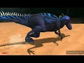 my dbwc rumble s2 gb6 shunosaurus vs acrocanthosaurus