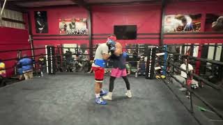 3-0 Light Heavyweight Darius Fulghum Sparring Part 3