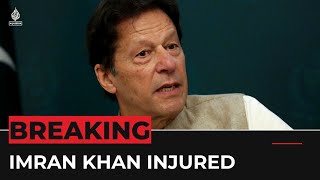 Pakistan’s ex-PM Imran Khan shot in leg at protest march