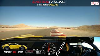 Speed Vegas Exotics Racing - 51.72 -Porsche GT3 RS - \