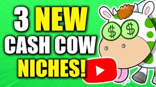 TOP 3 YouTube Cash Cow Niches 2023 | Make Money on YouTube Without Showing Face
