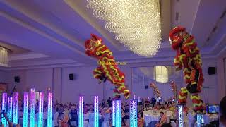 马六甲狮林馆 Shiling 5th Anniversary - Acrobatic Lion Dance Performance by 马来西亚玄龙 Malaysia Xuan Long