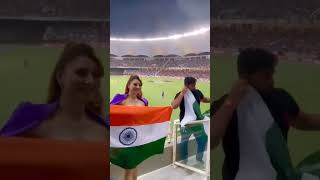 Urvashi Rautela India vs Pakistan Match #match #urvashirautela #indiavspakistan #india #model