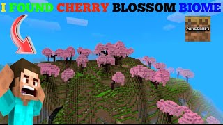 how to find cherry blossom biome in minecraft trial 1.20!? | cherry blossom minecraft | minecraft