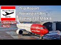 Trip Report | Norwegian Air Boeing 737 MAX 8 | Copenhagen - Berlin | Great view Berlin Tegel Airport