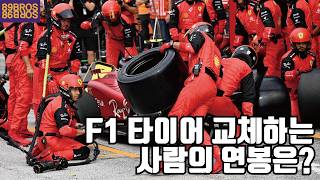 F1 타이어만 갈아주는데 연봉이 5억??? F1관련 직업에 대한 거의 모든것!