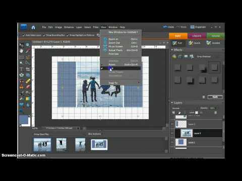 Creating a Storyboard using Photoshop Elements Creating a Storyboard using Photoshop Elements