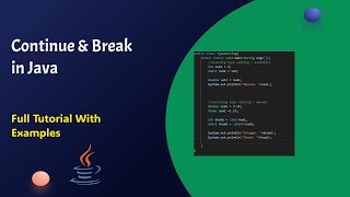 10 How Continue and Break works in Java | Rabbit Code