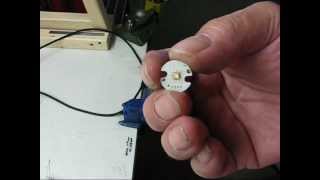 How to reflow a led onto a star