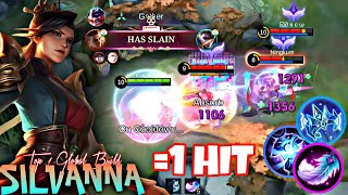 The BEST MAGIC One-Shot Silvanna Build | Mlbb Silvanna @KazukiOfficial