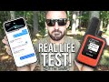 Real Life Test: Apple Satellite Messaging vs Garmin InReach!