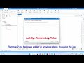 ✏️ uipath add log fields and remove log fields activities demo