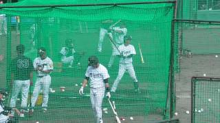 【プロ野球】2016.10.30  阪神　2016秋季キャンプ　野手陣　『2北條　フリーバッティング』