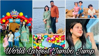 Explore World largest Jumbo Jump || Family time is a Golden time || Diamond Farh