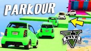 (Funny!) PARKOUR KERETA!🤣 bukan Kaleng Kaleng!! - GTA 5 Online (Malaysia) w/ TEAMFIRES