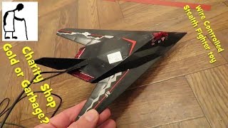Wire Controlled Stealth Fighter toy