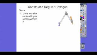 Regular Hexagon Construction