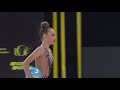 Sandra Vlcek (SRB) - Ball Q - 2020 European Championships Kyiv