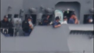 イージス護衛艦「はぐろ」・イージス護衛艦「こんごう」・護衛艦「あけぼの」入港❗️