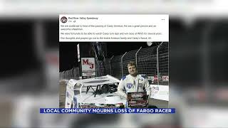 News   Local community mourns loss of Fargo racer  July 03