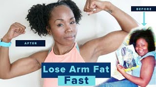 How to Lose Arm Fat FAST || Tighten and Tone Loose Flabby Arms UPDATE