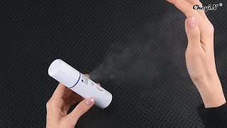 Nano Face Steamer Moisturizing Skin Mini Rechargeable Facial Nebulizer Hydrating