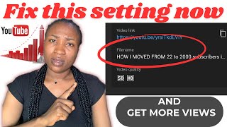 How To Change your Video File Name on YouTube #youtubesettings2025 #youtubetips