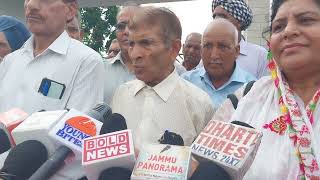 Pojk Refuge  Protest at Jammu