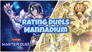 Yugioh Master Duel - Master I -Rating Duels season 35 - Mannadium vs Meta