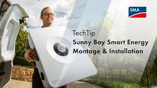 TechTip: Montage \u0026 Installation des Sunny Boy Smart Energy 3.6 / 4.0 / 5.0 / 6.0