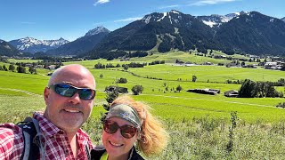 Wandern im Tannheimer Tal - Wanderung von Grän nach Schattwald (Wannenjochbahn als Abschluss)