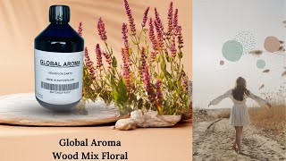 Introducing Global Aroma's Wood mix Floral Aroma Diffuser