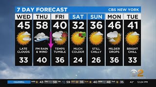 New York Weather: Wednesday Afternoon 12/23 CBS2 Weather Headlines