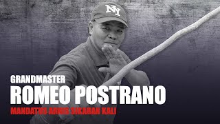 INTERVIEW with GM ROMEO POSTRANO of MANDATUS ARNIS SIKARAN KALI | Filipino Martial Arts in BACOLOD