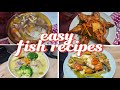 One Fish, Four Dishes || Easy Fish Recipes || Kusinerang Meranaw in Qatar #asmrfood